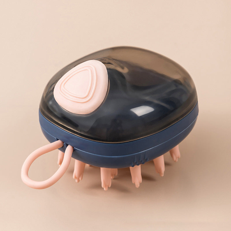 Foaming comb for bathing pets