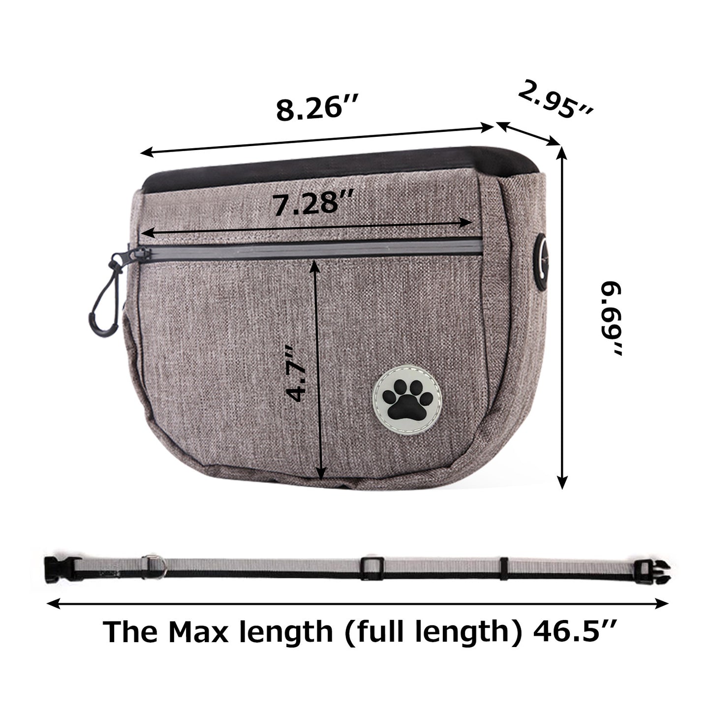 Pet Snack Bag For Walking