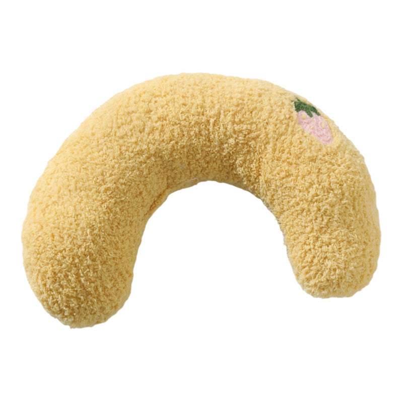 Fashionable U-Shaped Neck Protector & Headrest Cat Pillow