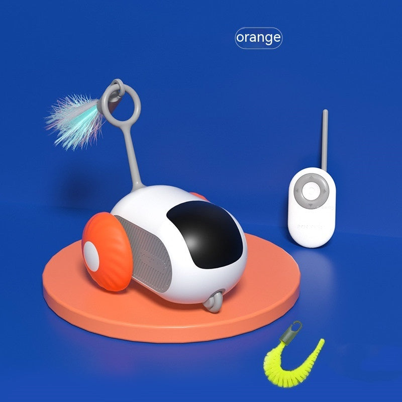 Smart Remote-Controlled Cat Car Toy – USB Rechargeable