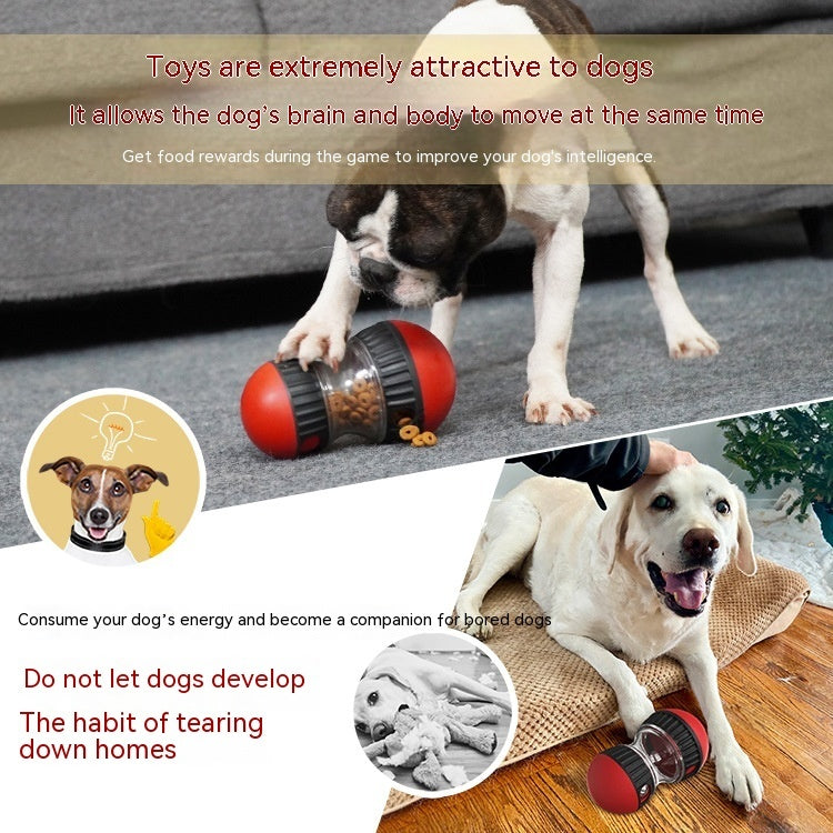 Food Dispensing Dog Puzzle Ball | Slow Feeder Toy