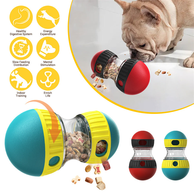 Food Dispensing Dog Puzzle Ball | Slow Feeder Toy