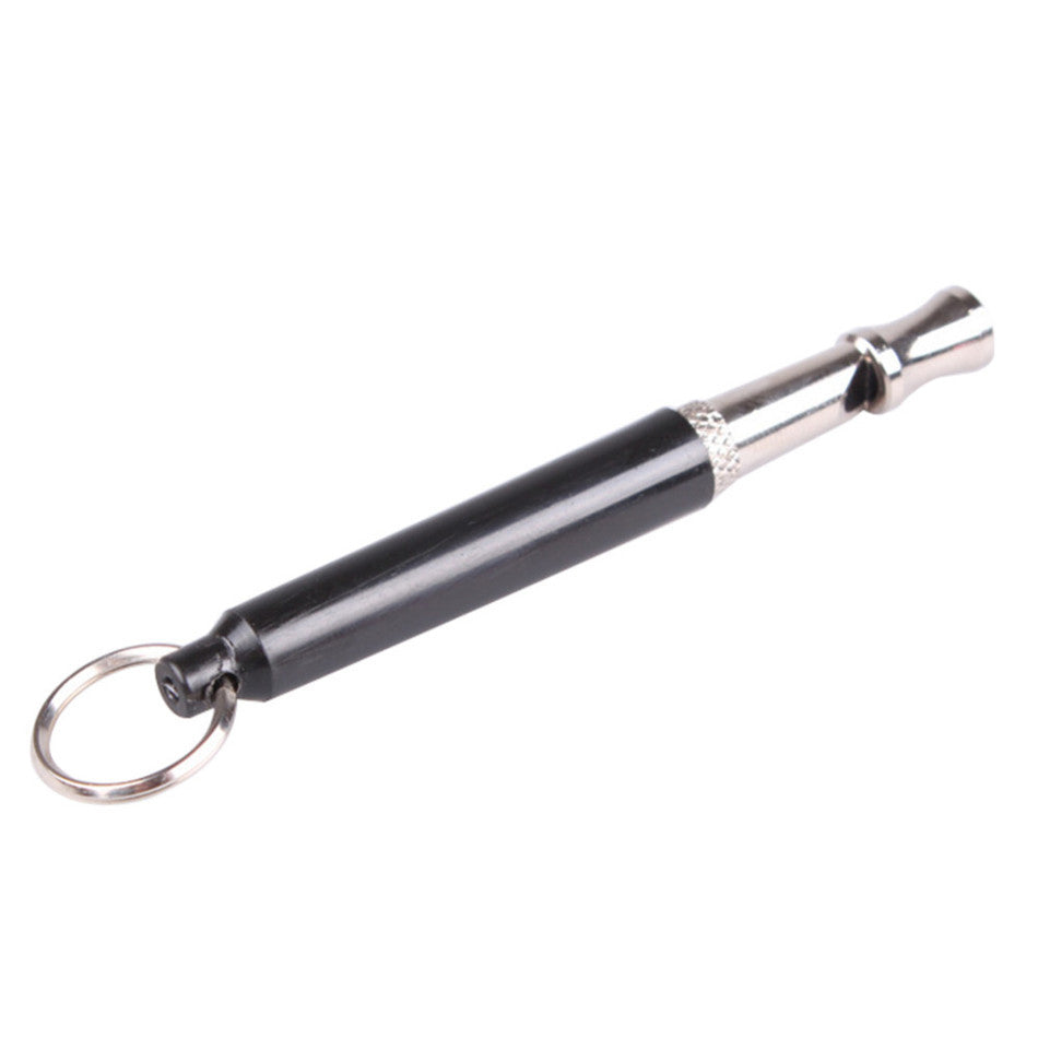 Ultrasonic Pet Training Whistle - Black