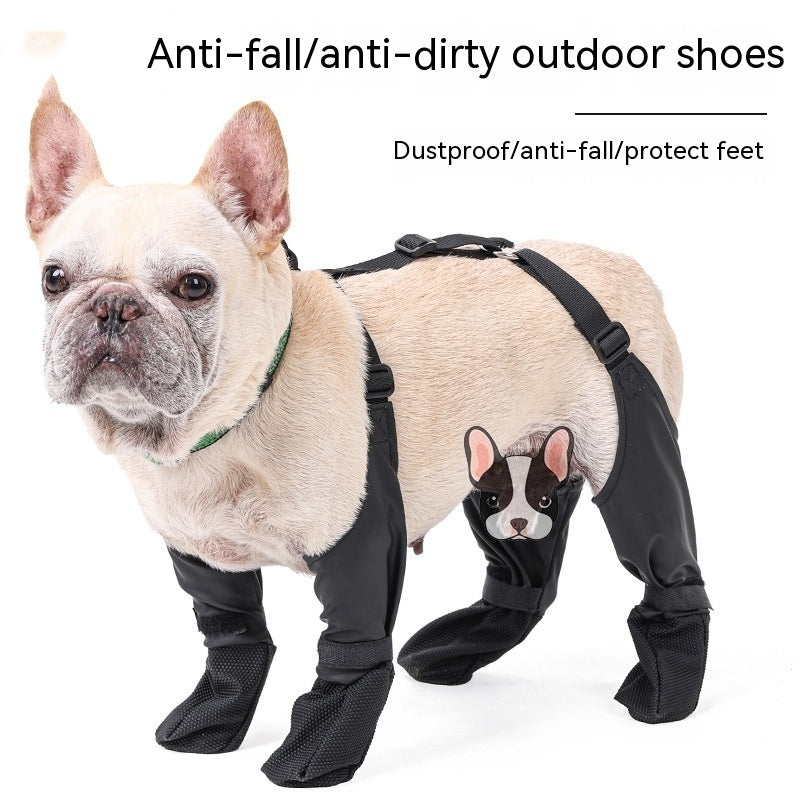 Waterproof Adjustable Dog Boots | Breathable Outdoor Shoes