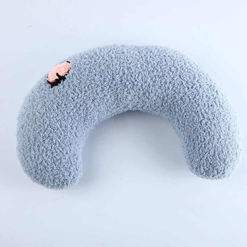 Fashionable U-Shaped Neck Protector & Headrest Cat Pillow