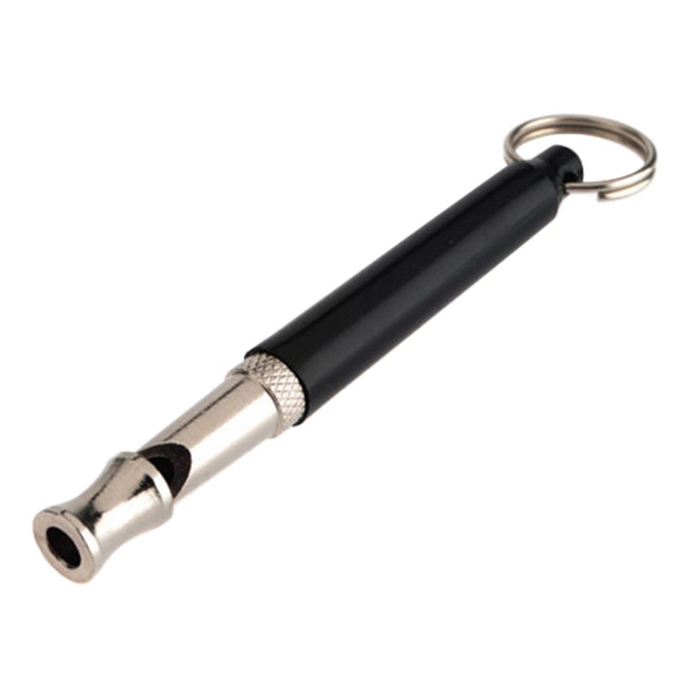 Ultrasonic Pet Training Whistle - Black