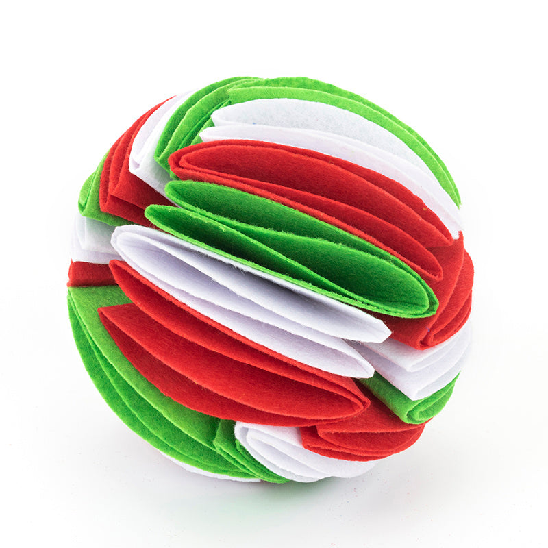 Foldable Dog Snuffle Ball | Pet IQ Training & Feeding Toy