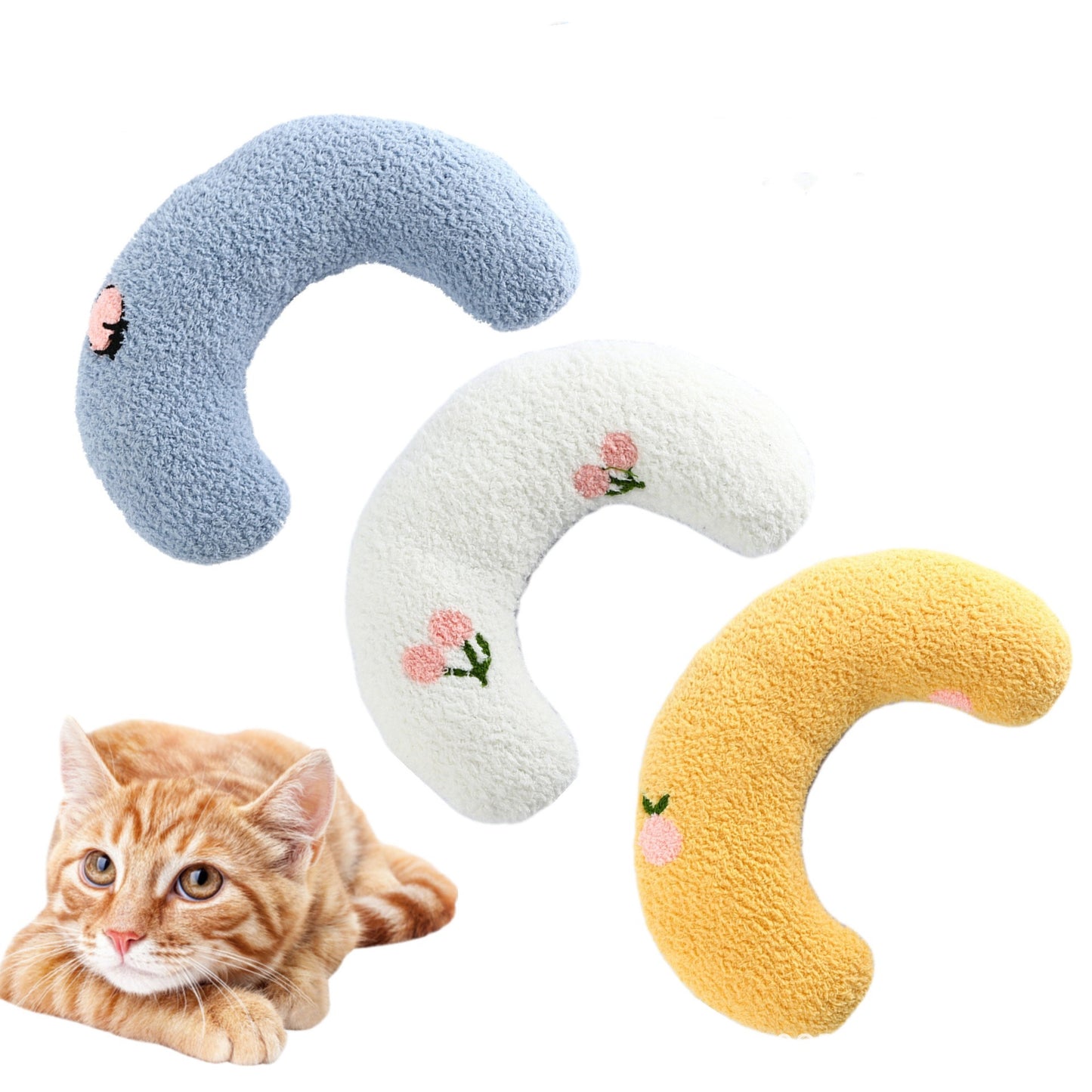 Stylish U-Shaped Deep Sleep Accessory Cat Neck Pillow