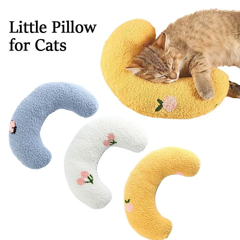 Fashionable U-Shaped Neck Protector & Headrest Cat Pillow