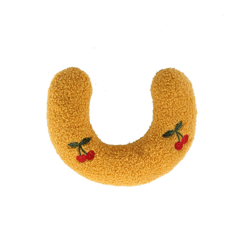 Fashionable U-Shaped Neck Protector & Headrest Cat Pillow