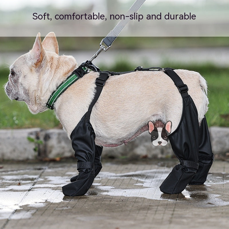 Waterproof Adjustable Dog Boots | Breathable Outdoor Shoes