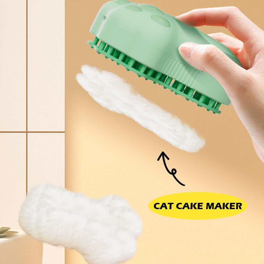 Electric Cat & Dog Spray Comb | Cat-Shaped Pet Grooming Tool