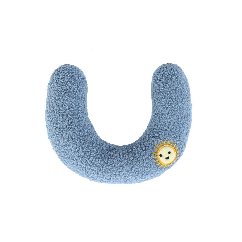 Fashionable U-Shaped Neck Protector & Headrest Cat Pillow