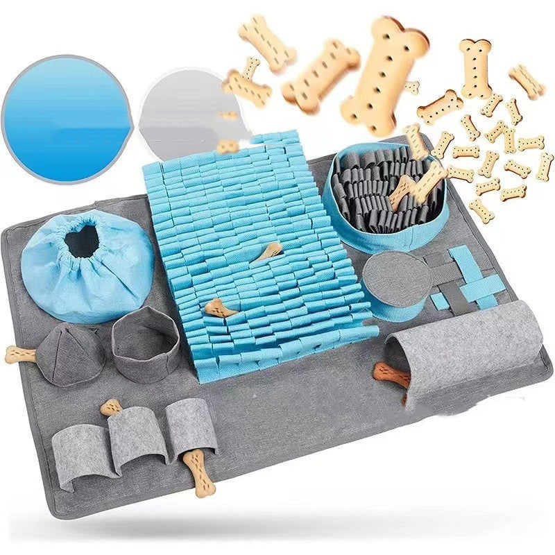 Sniffing mat for pets looking for food