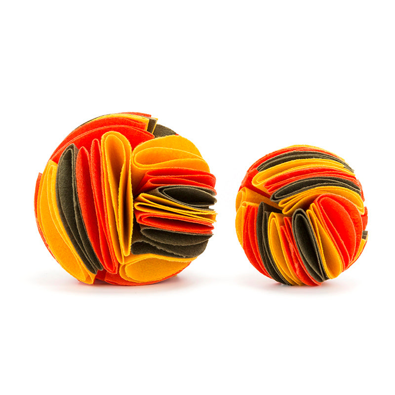 Foldable Dog Snuffle Ball | Pet IQ Training & Feeding Toy