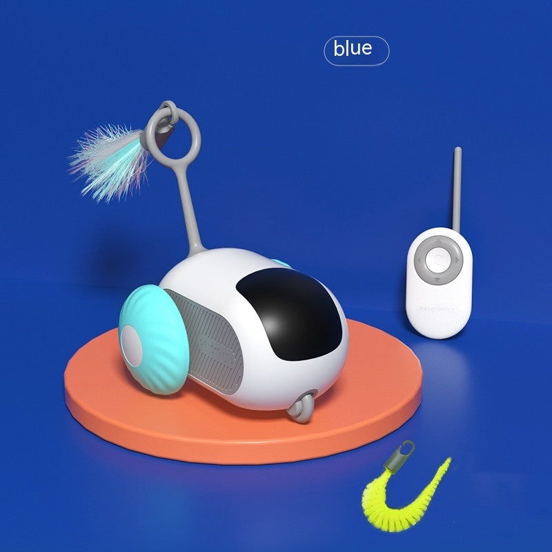 Smart Remote-Controlled Cat Car Toy – USB Rechargeable