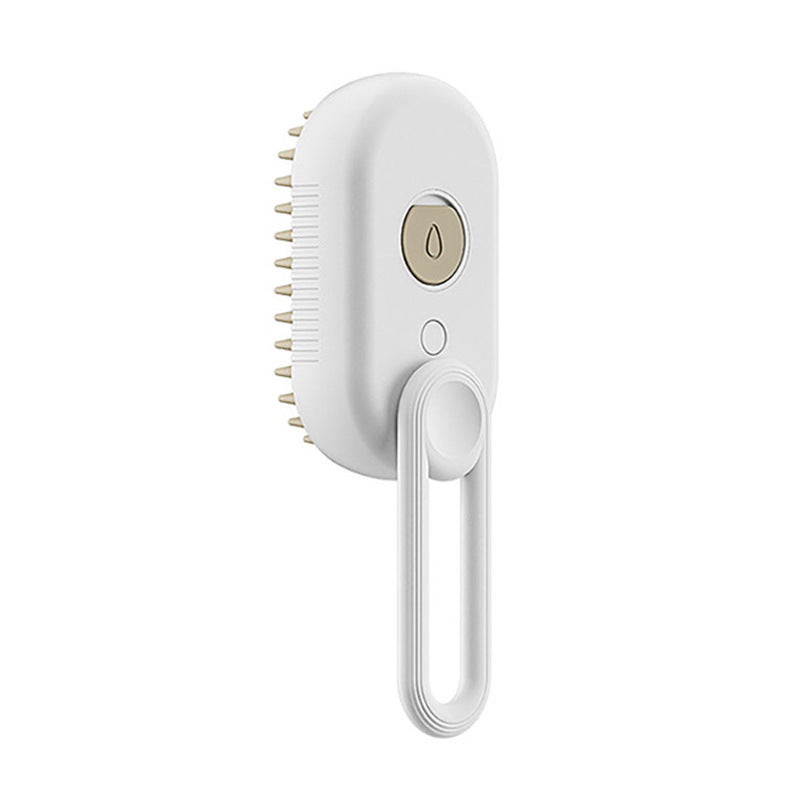 3-in-1 Cat & Dog Hair Removal Electric Grooming Steam Brush