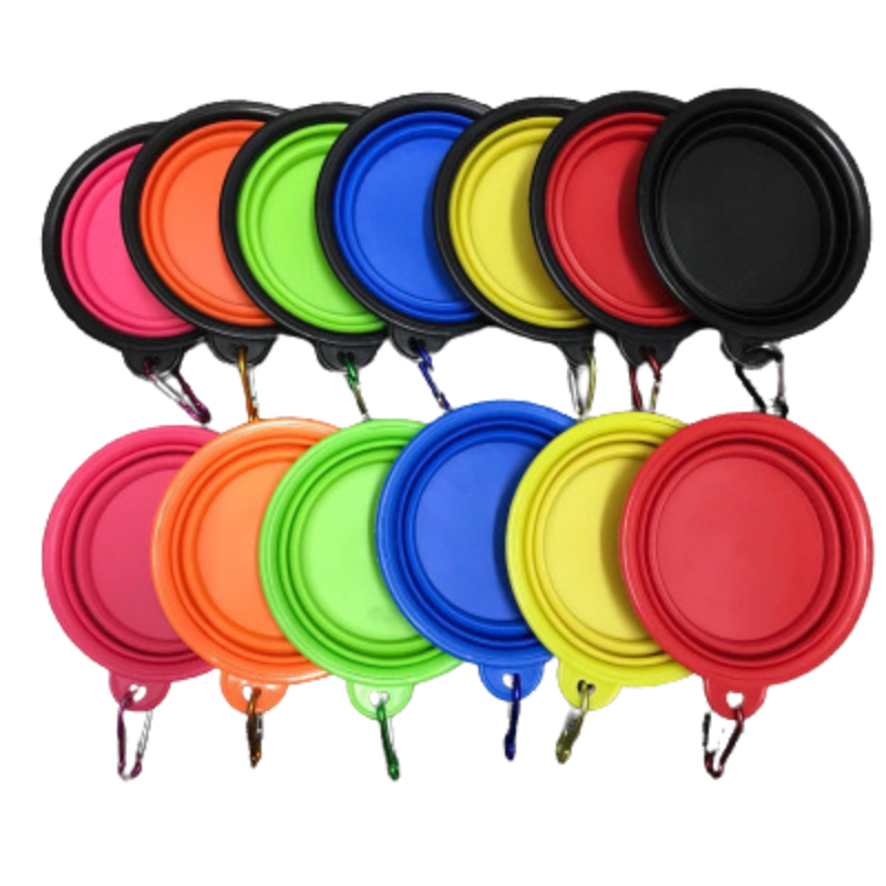 Folded Silicone Pet Bowl