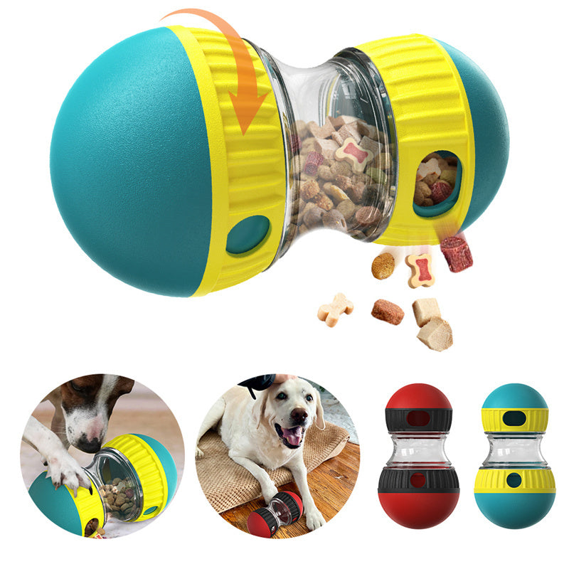 Food Dispensing Dog Puzzle Ball | Slow Feeder Toy