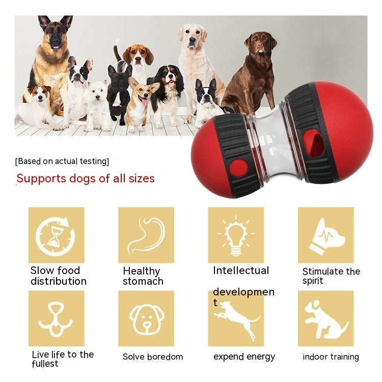 Food Dispensing Dog Puzzle Ball | Slow Feeder Toy