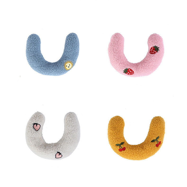 Fashionable U-Shaped Neck Protector & Headrest Cat Pillow