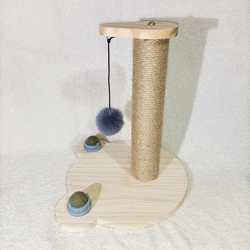 Cat Toys From Solid Wood Cat Turntable Bite-resistant