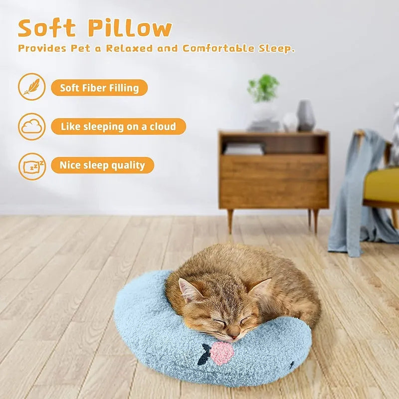 Stylish U-Shaped Deep Sleep Accessory Cat Neck Pillow