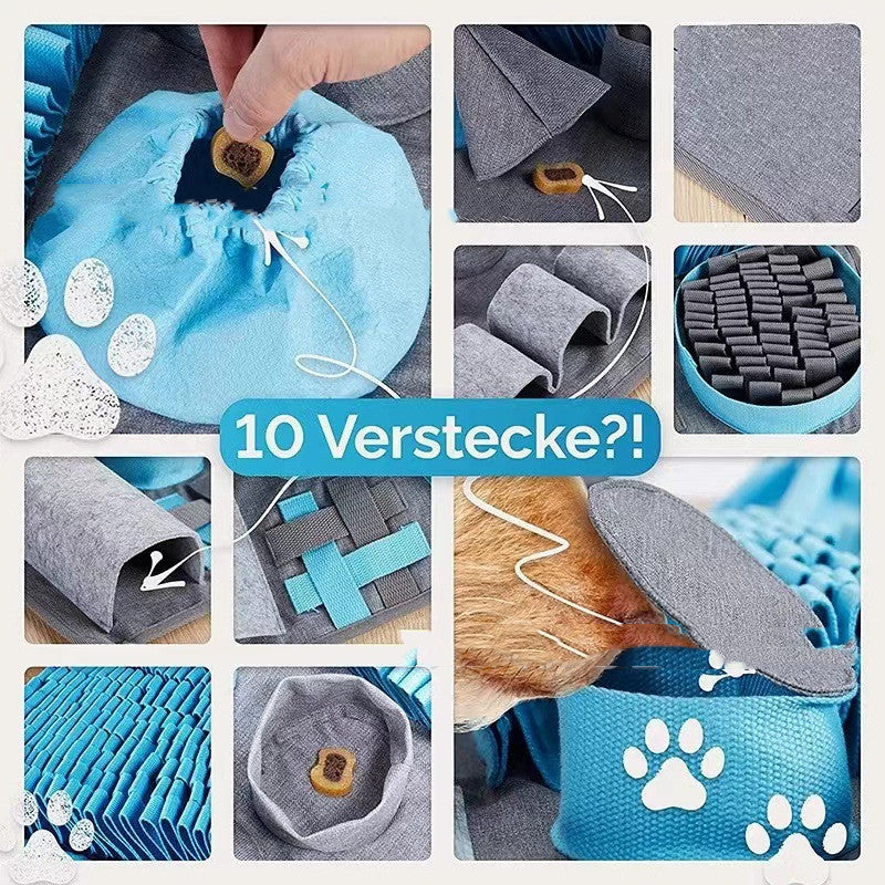 Sniffing mat for pets looking for food