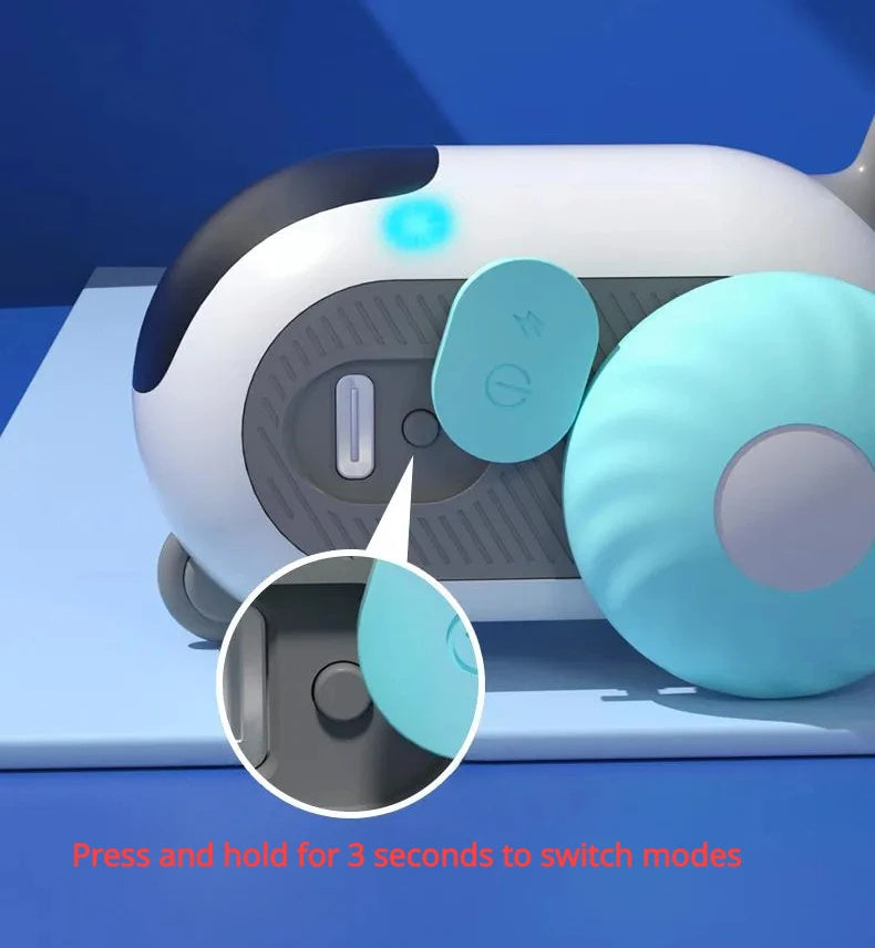 Smart Remote-Controlled Cat Car Toy – USB Rechargeable