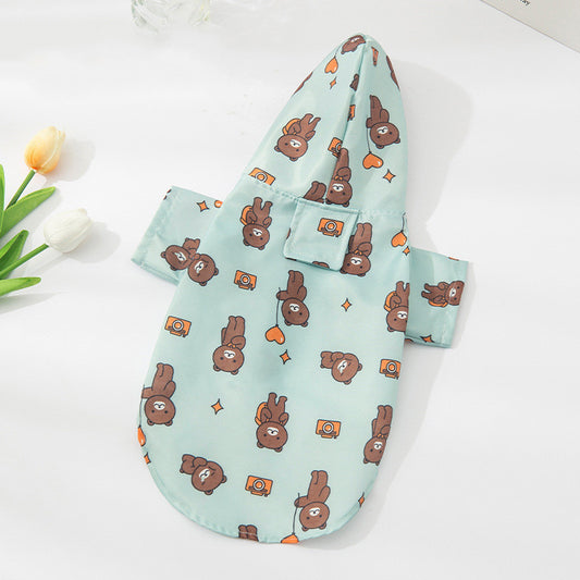 Fashion Pet Raincoat Dog Clothing