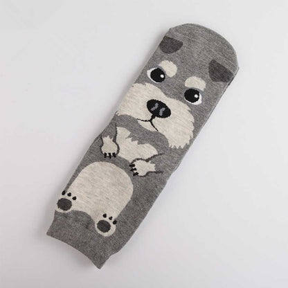 Cartoon Dog Socks for Women