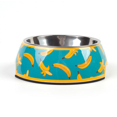 Stainless steel pet bowl