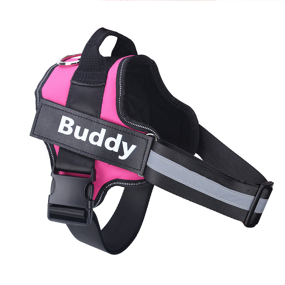 Custom No-Pull Reflective Dog Harness Adjustable Vest
