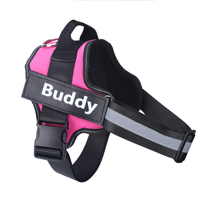 Custom No-Pull Reflective Dog Harness Adjustable Vest