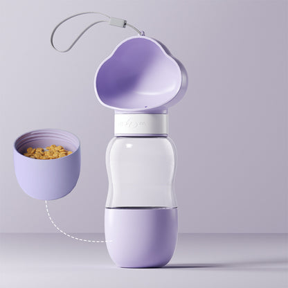 Portable water cup for pets