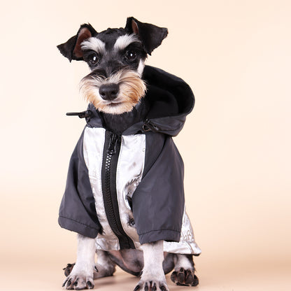 Reflective Dog Raincoat: Warm and Trendy