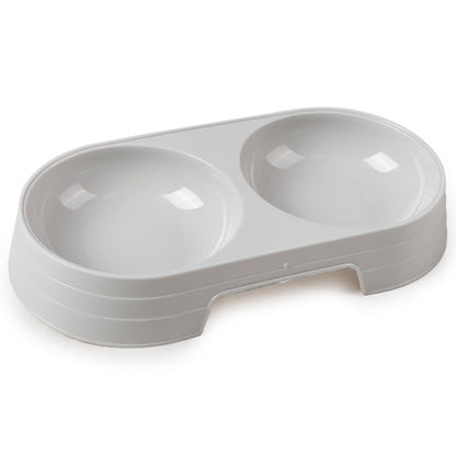 Double Pet Bowl for Food and Water