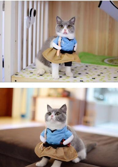 Cat Costume Uniform | Fun Dress-Up for Pets & Cosplay