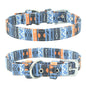 Pet Collar Double Layer Colorful Fabric