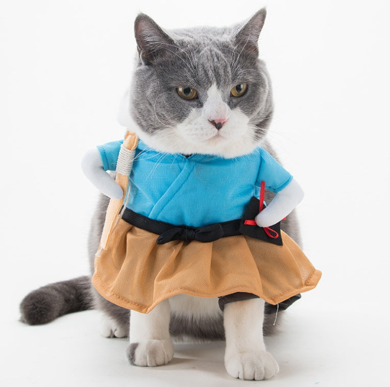Cat Costume Uniform | Fun Dress-Up for Pets & Cosplay