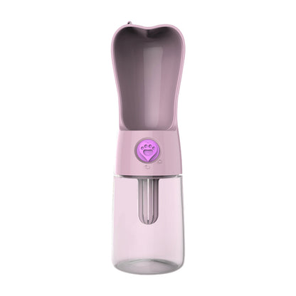 Portable water bottle for pets
