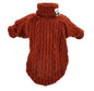 Warm long-sleeve cotton shirt with collar