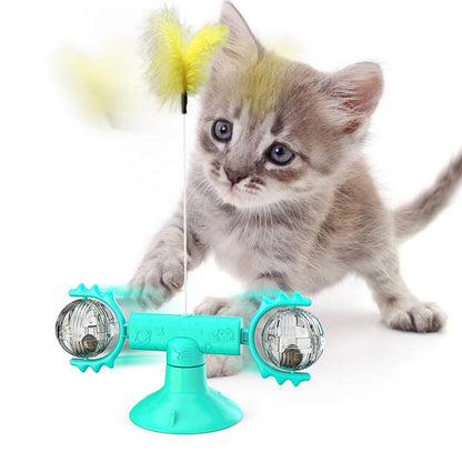 Cat Windmill toy: Scratcher and Tooth Itch Relief