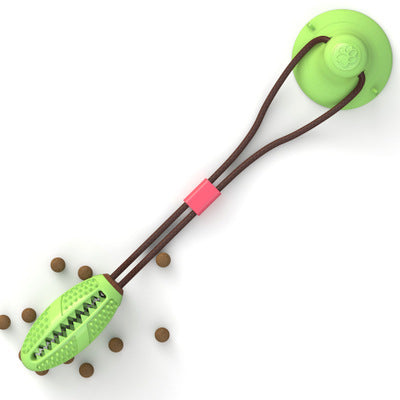 Suction Cup Dog Tug Toy with Chew Ball