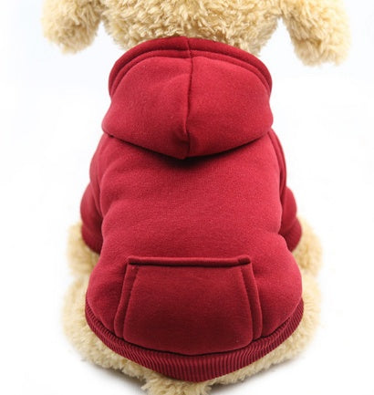 Warm hoodie for pets
