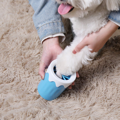 Dog foot care cleaning supplies