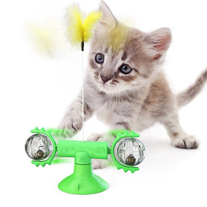 Cat Windmill toy: Scratcher and Tooth Itch Relief