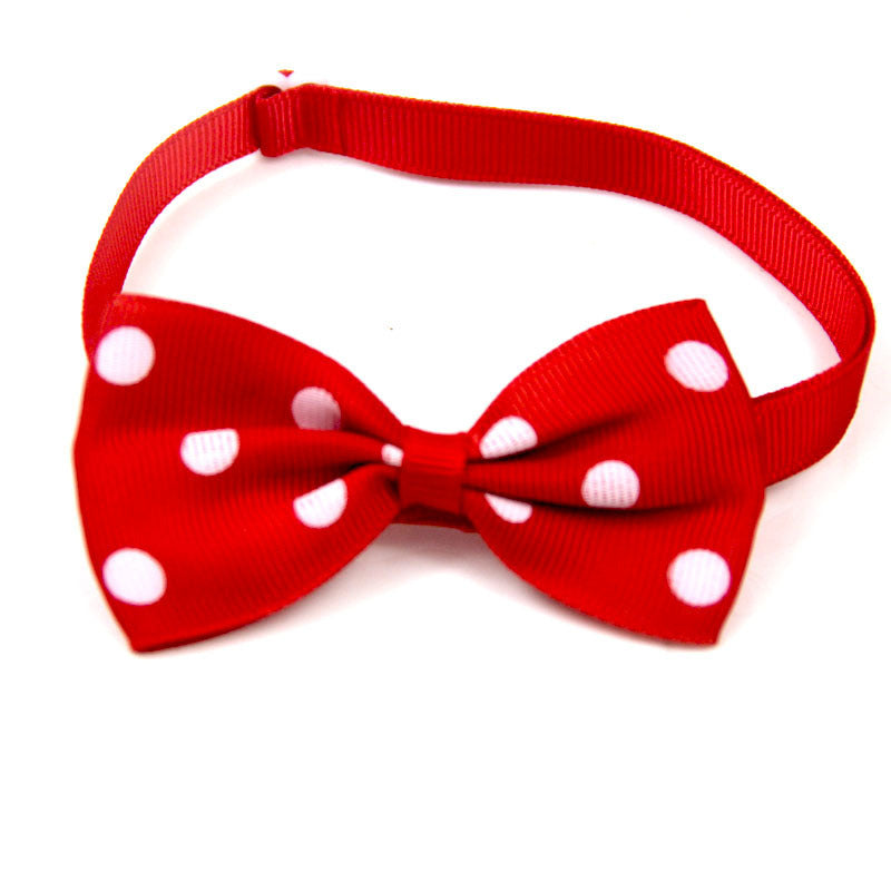 Polka Dot Bow Tie
