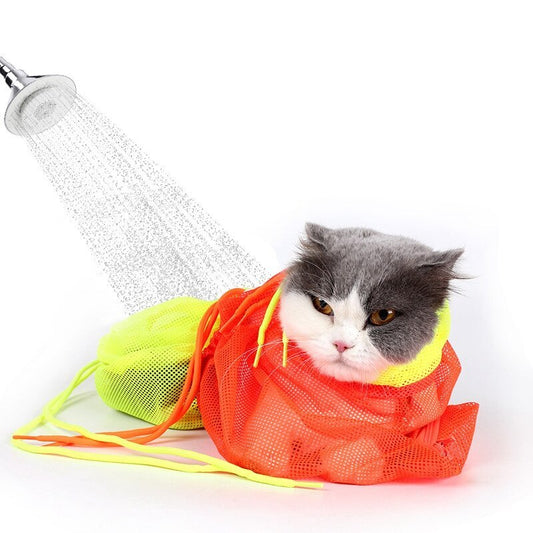 Polyester Cat Bathing Bag