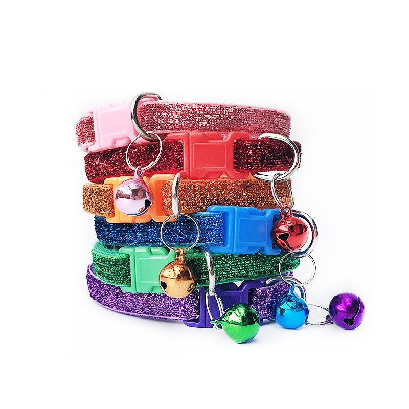 Collar with bell for pets